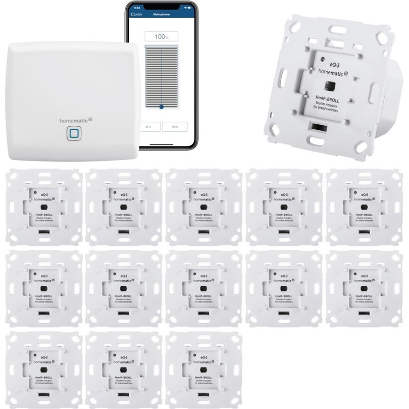 Homematic IP Access Point 244550D - Set für Rollläden - 14 Funktionen