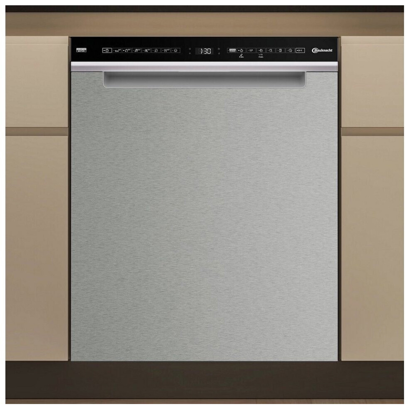 Bauknecht B7U HS51 X Geschirrspüler - Energieeffizient & Modernes Design