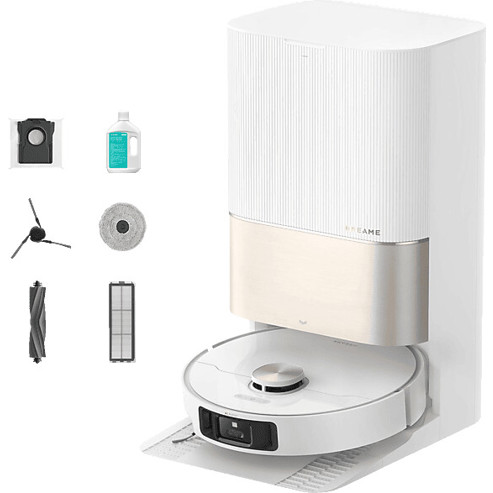 Dreame X40 Ultra Complete - Weißer Hochleistungsstaubsauger