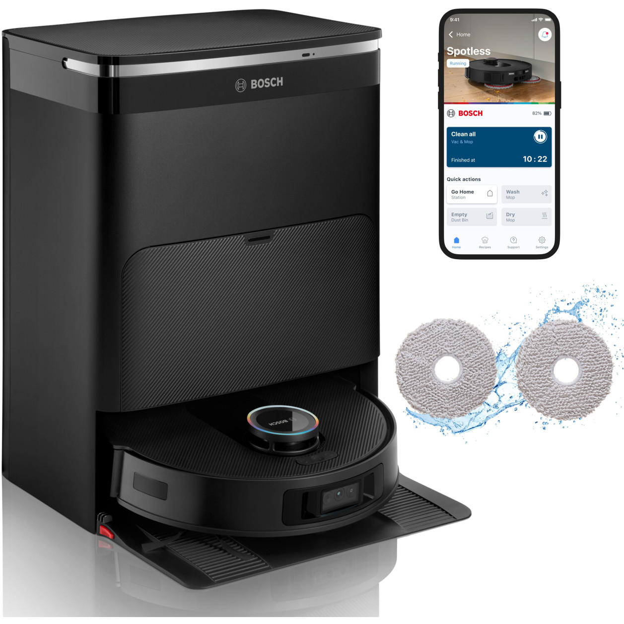 Bosch Spotless Max Cam BCRDW3BX – Leistungsstarker Staubsauger für ein makelloses Zuhause