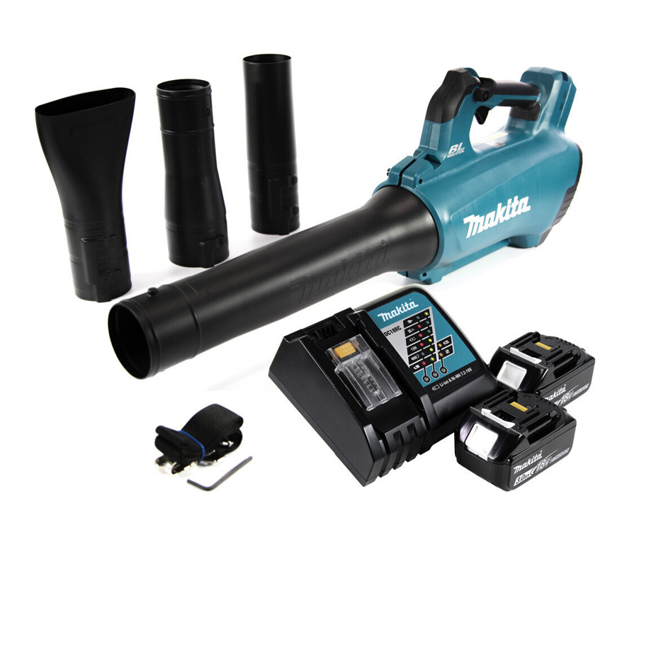 Makita DUB184 RF Laubsauger Set mit 2 Akkus und Ladegerät Makita DUB184 RF Laubsauger Set mit 2 Akkus und Ladegerät