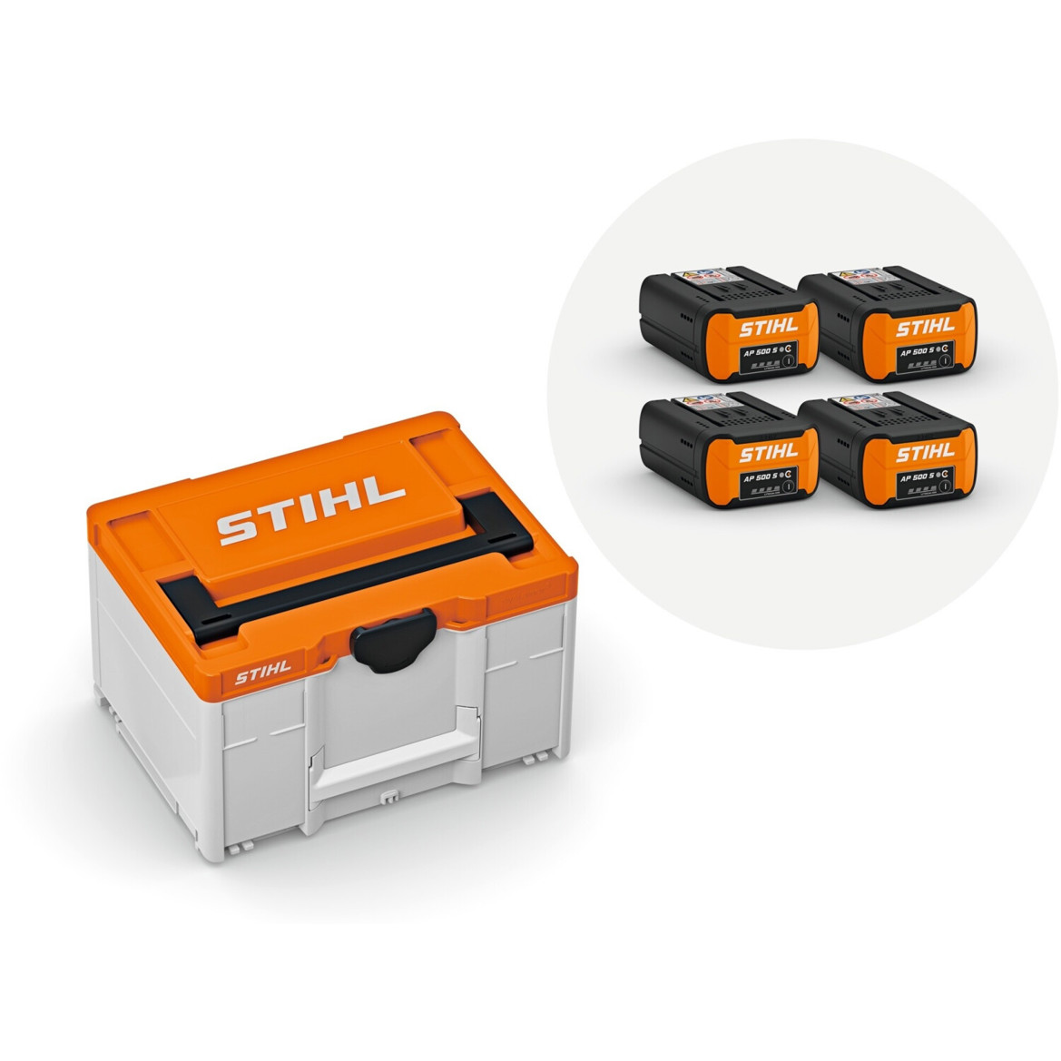 Stihl Power Box - 4x AP 500 S Akku für Gartengeräte Stihl Power Box - 4x AP 500 S Akku für Gartengeräte