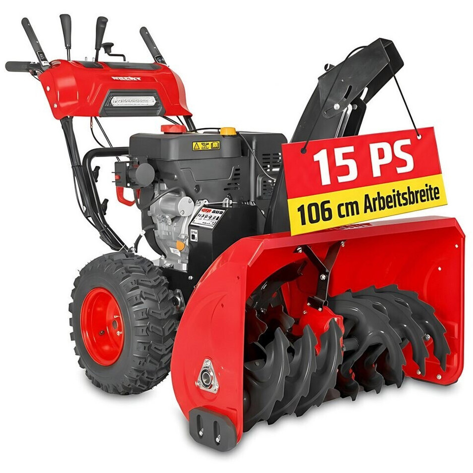 Hecht 9542 SQ Schneefräse - Leistungsstarke Winterhilfe für effiziente Schneeräumung