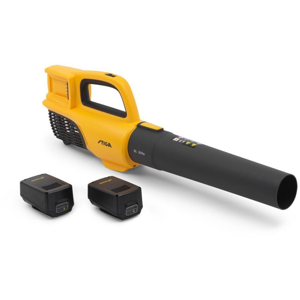 Stiga BL 300e Laubsauger Kit - 2x 4Ah Akkus & Ladegerät Stiga BL 300e Laubsauger Kit - 2x 4Ah Akkus & Ladegerät