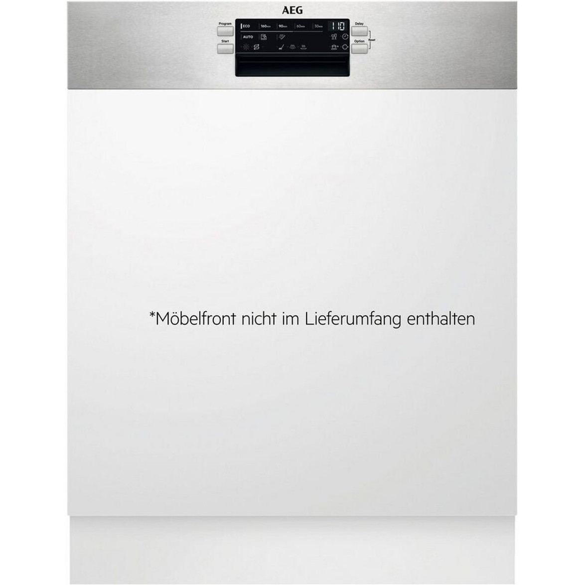 AEG FEE6491AZM Geschirrspüler - Energieeffizienter Unterbaufähiger Geschirrspüler mit Modernem Design