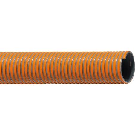 Druckschlauch PVC-C 389 CORRUFLEX/AS - ID 51 mm, AD 60 mm, Wandstärke 4,5 mm, Länge 50 m Druckschlauch PVC-C 389 CORRUFLEX/AS - ID 51 mm, AD 60 mm, Wandstärke 4,5 mm, Länge 50 m