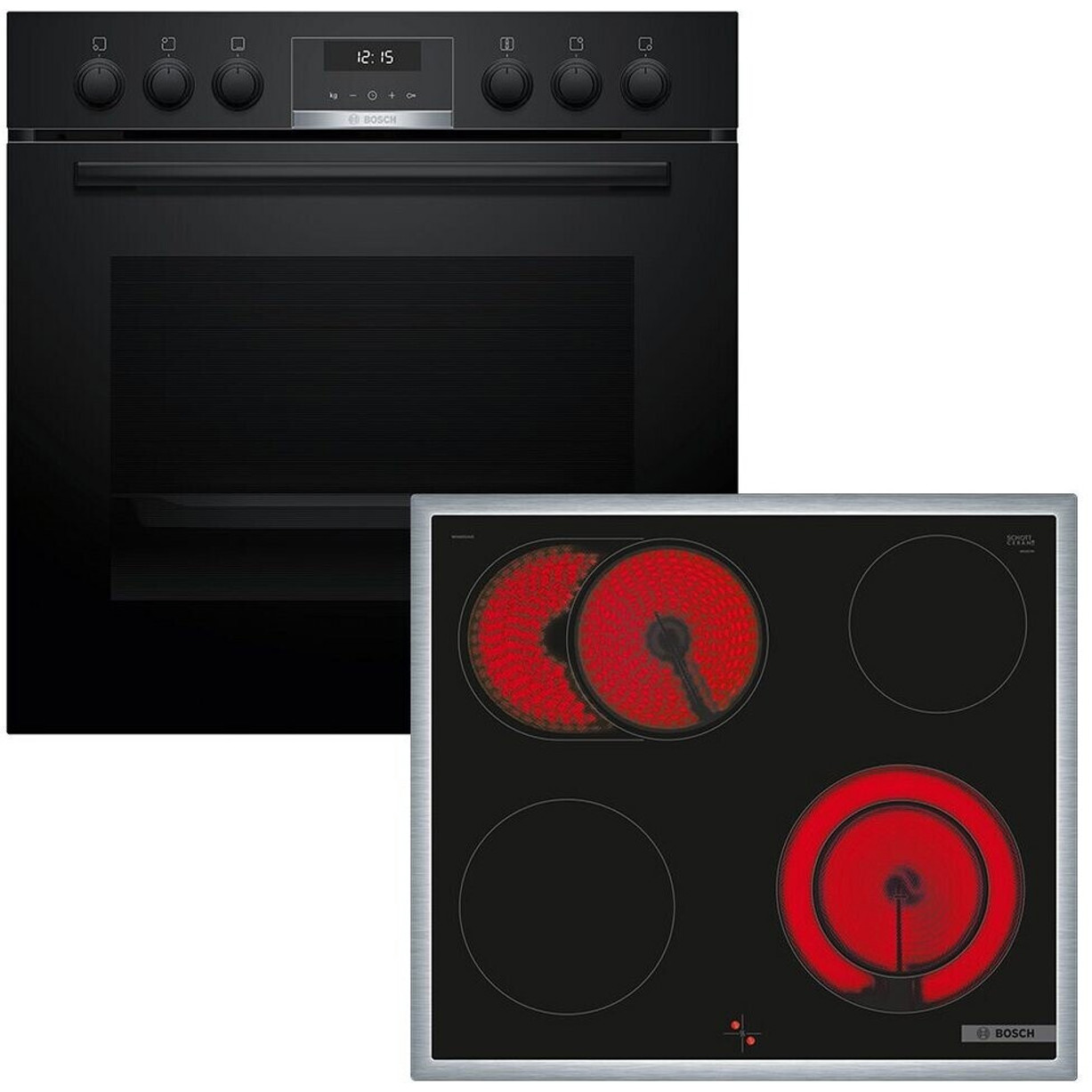 Bosch HND611LS67 Herdset (HEB517BB3 + NKN645GA2E)