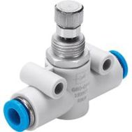 FESTO GRO-QS-6 Drosselventil 193973 - Durchflussregelventil 0 bis 10 bar (1 St.)