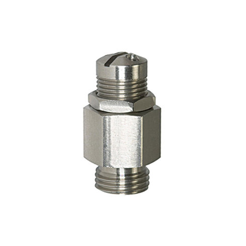 Mini-Abblasventil aus Edelstahl - G 1/8 - Ansprechdruck 6,0 bar - Max. Druck 12,0 bar