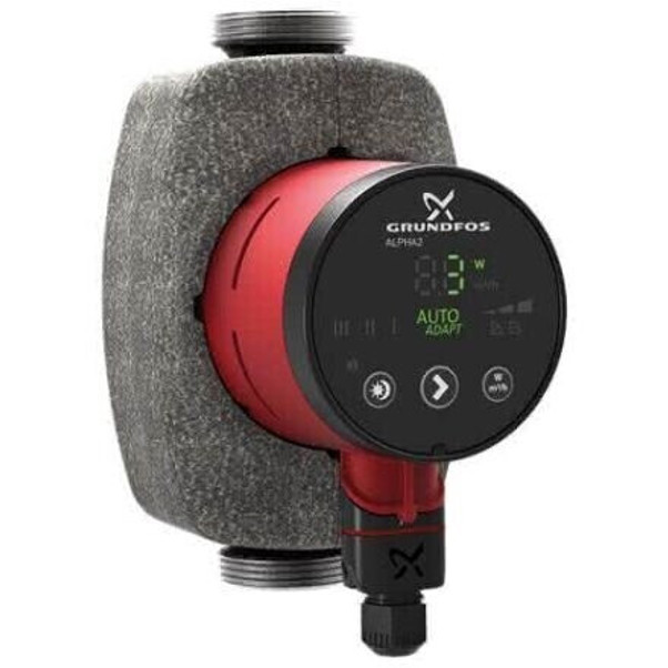 Grundfos Alpha2 25-40N Heizungspumpe (180mm) - Effiziente Heizungsumwälzpumpe Grundfos Alpha2 25-40N Heizungspumpe (180mm) - Effiziente Heizungsumwälzpumpe