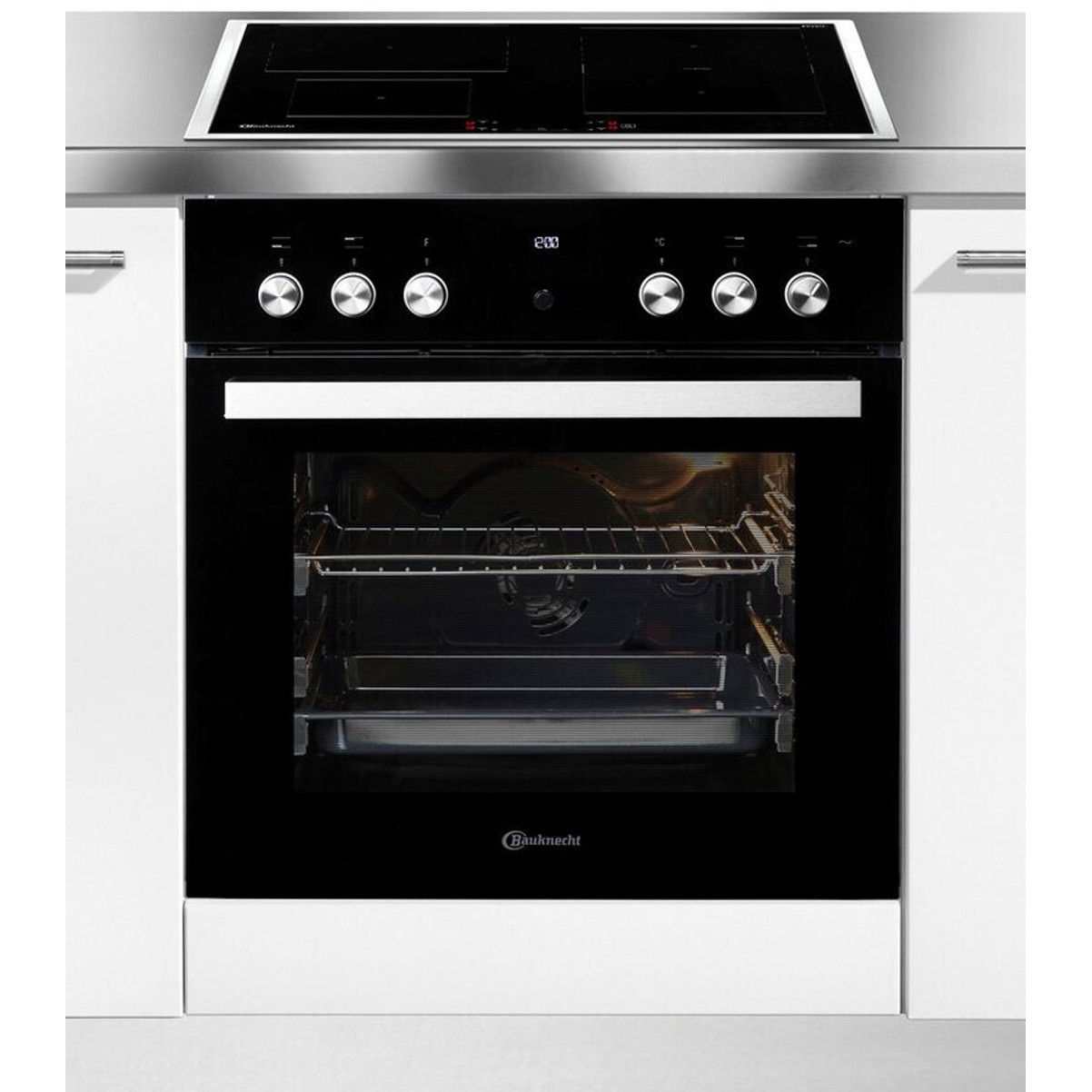 Bauknecht HEKO F500 - Einbauherd HIS5 EI8VS3 + Backofen BU 1760C FT