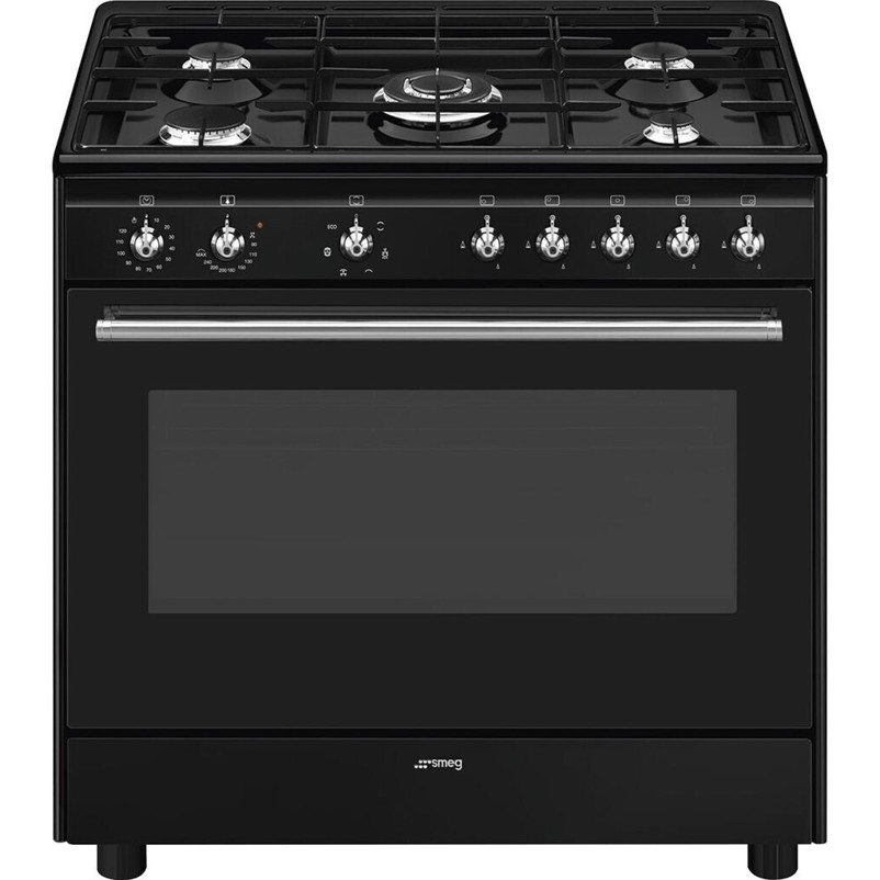Smeg CX91GMBL Einbauherd mit multifunktionalem Backofen