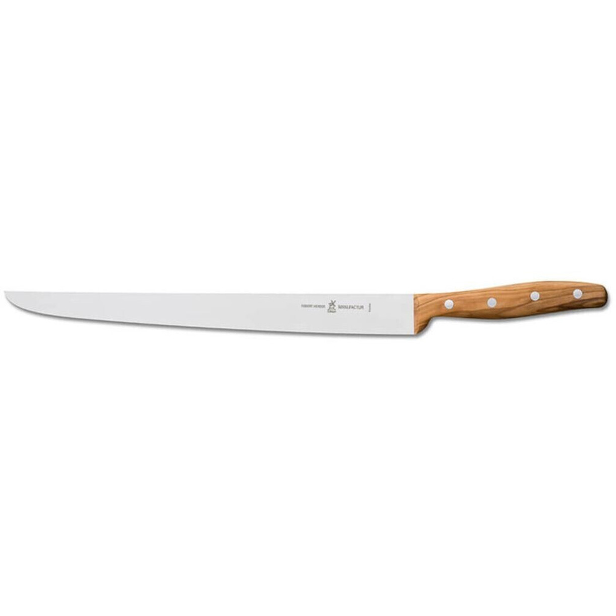 Windmühlenmesser Katana Moulin - Schinken- und Fleischmesser 31 cm mit Olivenholzgriff Windmühlenmesser Katana Moulin - Schinken- und Fleischmesser 31 cm mit Olivenholzgriff
