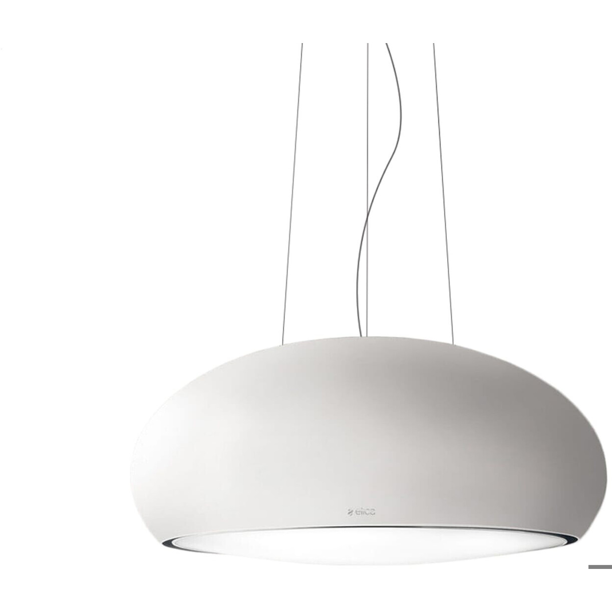 Elica Seashell 80 - Mattweiß Dunstabzugshaube