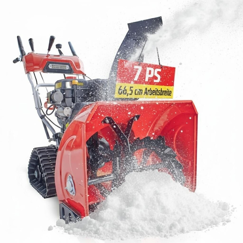 Hecht 9666 - Leistungsstarke Schneefräse