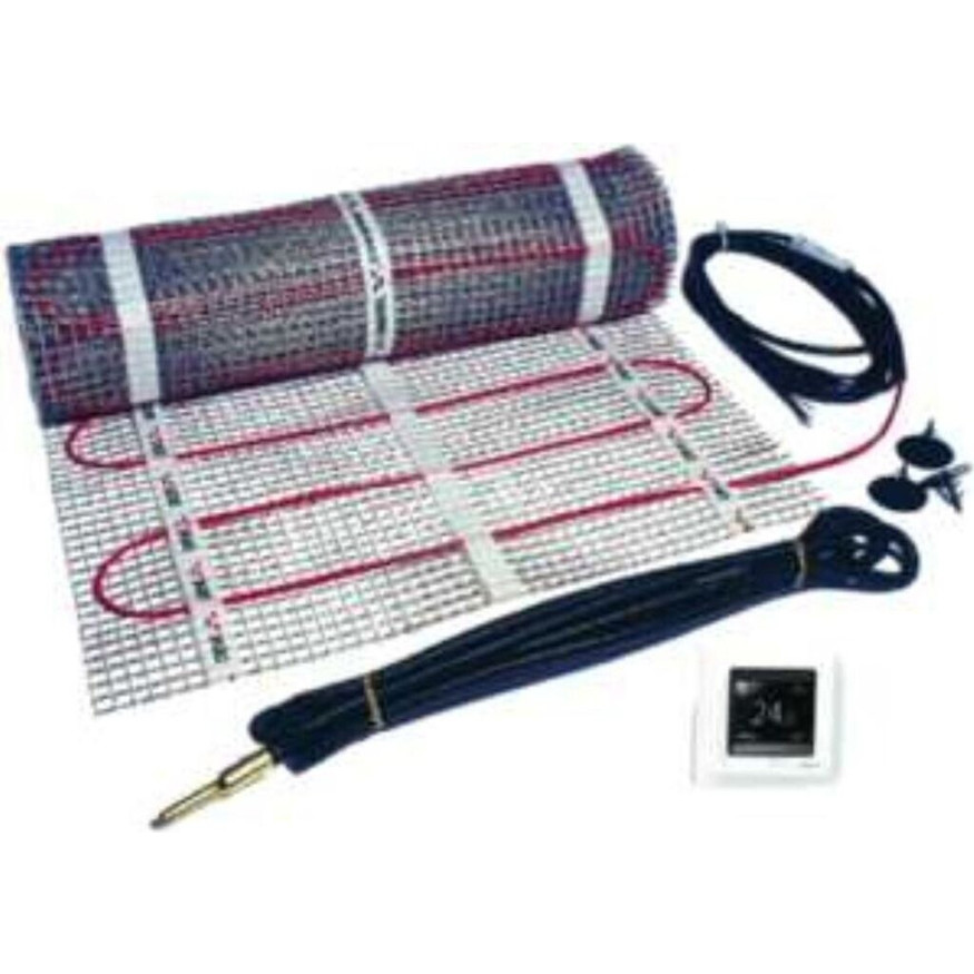 Devi Dünnbett Fußbodenheizung Set mit DEVIreg Touch 1-900 (150 W/m², 6m²) - Effiziente Wärme für Ihr Zuhause