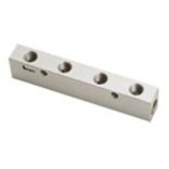 Aluminium Eloxierter Ventilverteiler - 1 x G1/4 und 2 x G1/8 Buchse Aluminium Eloxierter Ventilverteiler - 1 x G1/4 und 2 x G1/8 Buchse