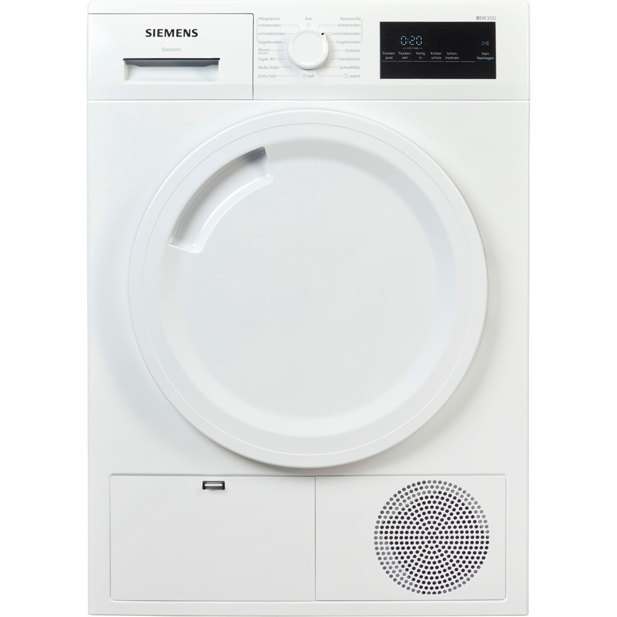 Siemens WT43HV03 Wäschetrockner - Effiziente Trocknungstechnologie für Ihr Zuhause