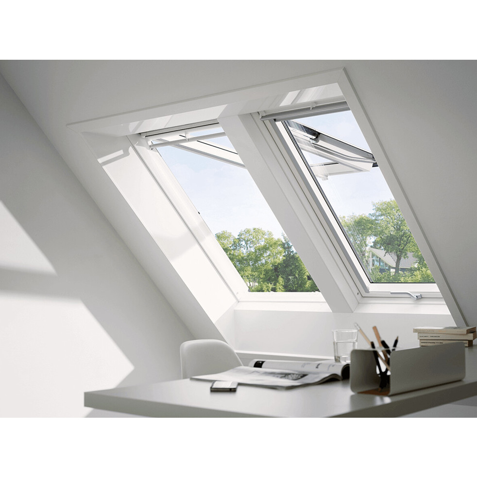 Velux GPU MK08 - 0084 Energieeffizientes Aluminiumfenster 78x140 - Förderfähig