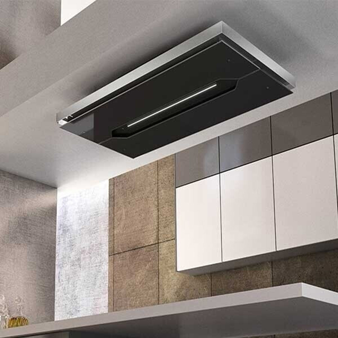 Airforce Lipari F139 Restyling Abluft Dunstabzugshaube - Schwarz