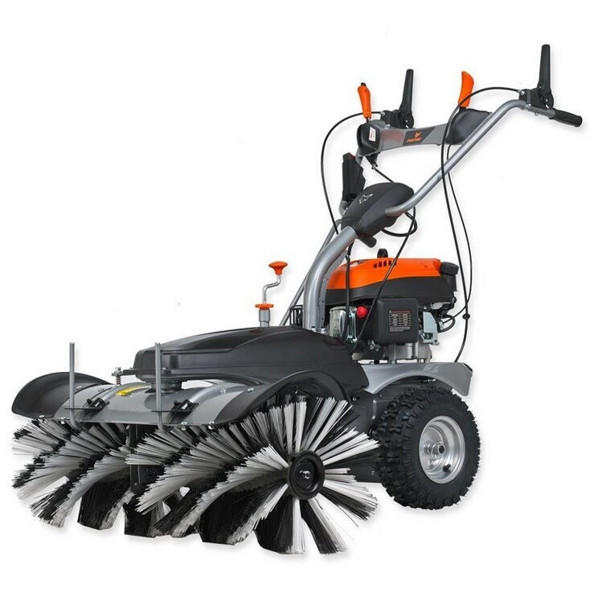 FUXTEC KM1196 Kehrmaschine - 100 cm Arbeitsbreite