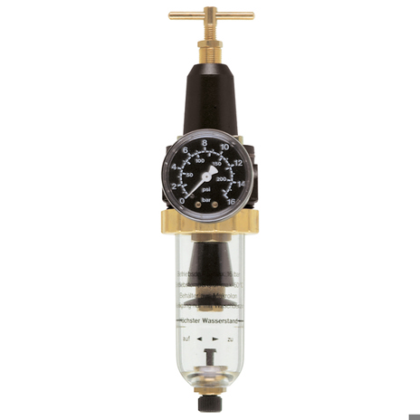Druckminderer FDR Standard - 30 BG - G3/8 - 10 Bar - H-abl. - Knebel - Mano Druckminderer FDR Standard - 30 BG - G3/8 - 10 Bar - H-abl. - Knebel - Mano
