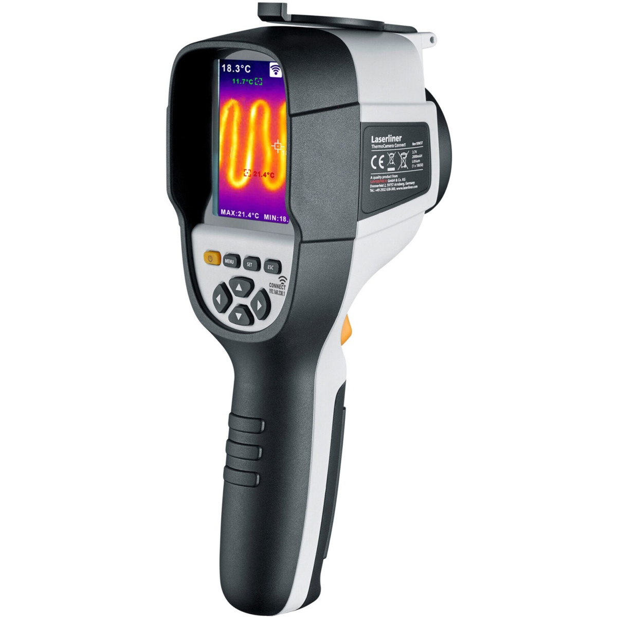 Laserliner ThermoCamera Connect – Professionelles Ortungsgerät für präzise Temperaturmessung Laserliner ThermoCamera Connect – Professionelles Ortungsgerät für präzise Temperaturmessung