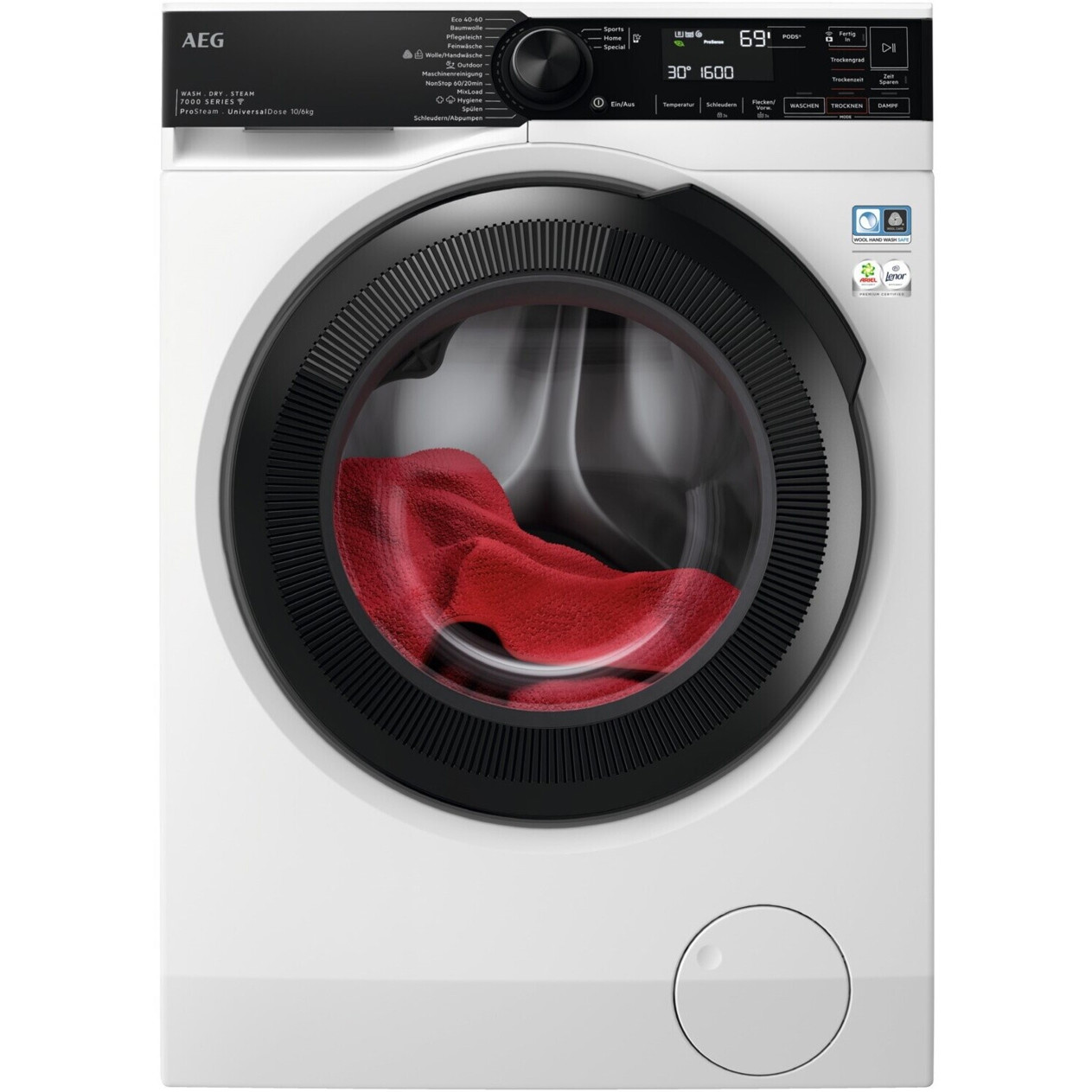 AEG LWR7E70600 Waschtrockner - Effiziente 2-in-1 Lösung mit Modernster Technologie