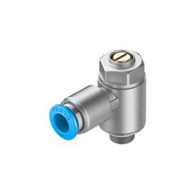 Durchflussregelventil Medium-QS-8 G1/8" - Druckbereich 20kPa bis 1MPa - Maximaler Durchfluss 475L/min