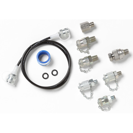 Hochdruck-Druckschlauch-Set - 1/8" NPT-Anschluss - 5000 psi (345 bar) für Transmitterprüfung Hochdruck-Druckschlauch-Set - 1/8" NPT-Anschluss - 5000 psi (345 bar) für Transmitterprüfung