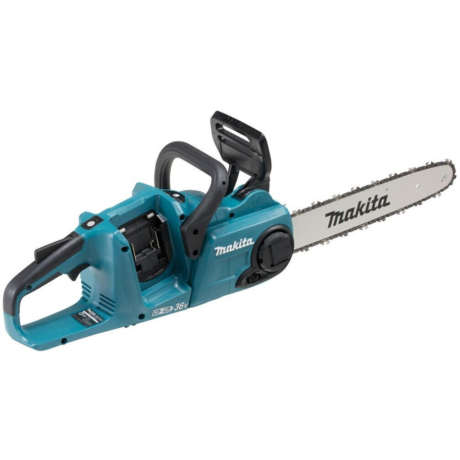 Makita DUC353 Akku-Kettensäge 2x 18V mit 5Ah Akku und Tragetasche