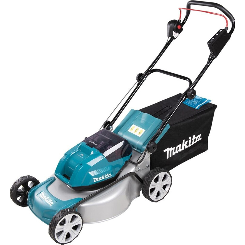 Makita DLM463PT2 LXT Akku-Rasenmäher – Effizienter Rasenpflege mit kabelloser Freiheit