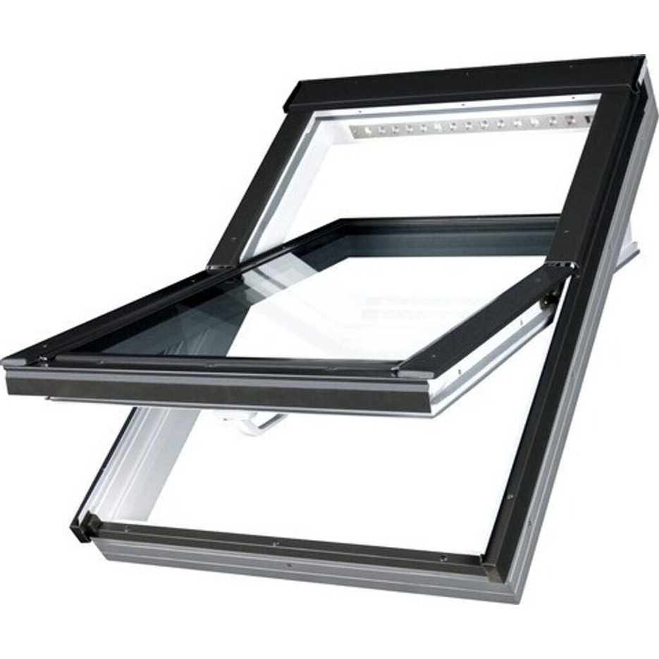 Fakro PVC Fenster PTP-V U3 55x98 cm mit Dauerlüftung