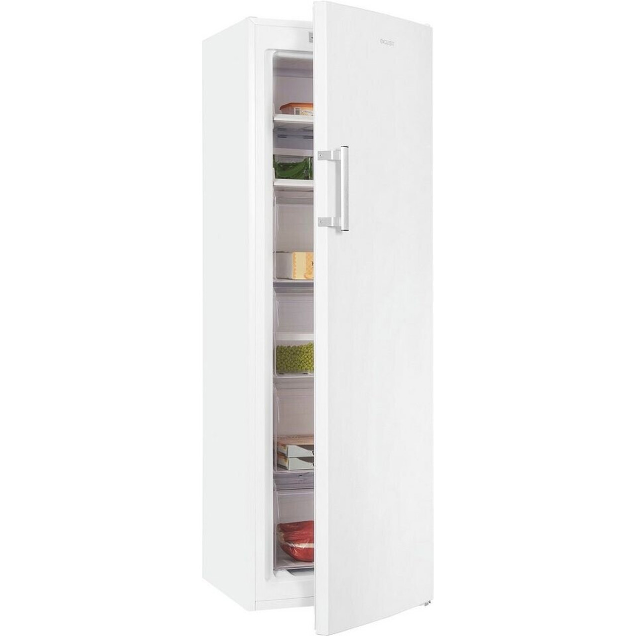 Exquisit GS271-NF-H-040D - Weißer Gefrierschrank mit modernem Design
