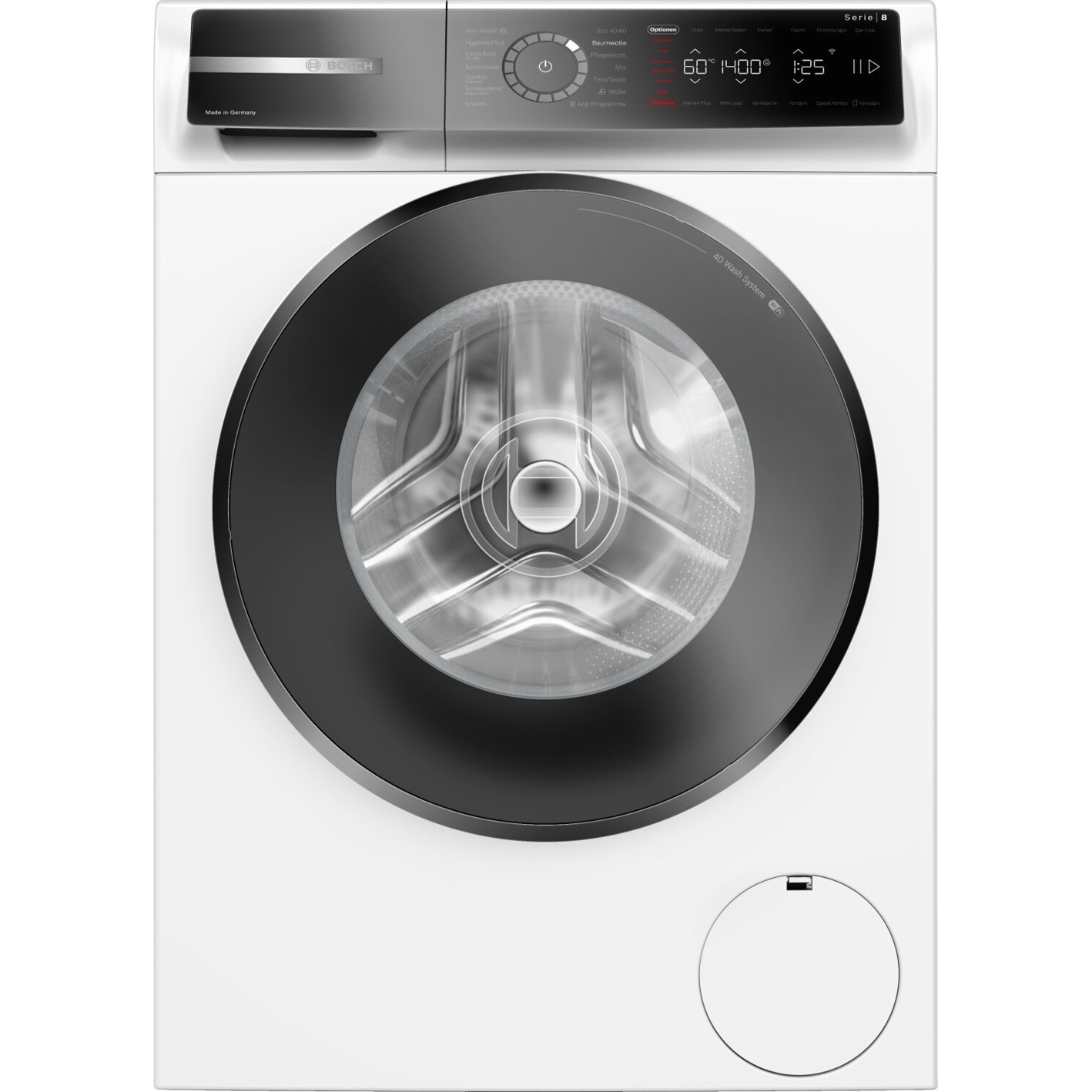 Bosch Frontlader Waschmaschine WGB244071 – Energieeffizienzklasse C, 7 kg, 1200 U/min Bosch Frontlader Waschmaschine WGB244071 – Energieeffizienzklasse C, 7 kg, 1200 U/min