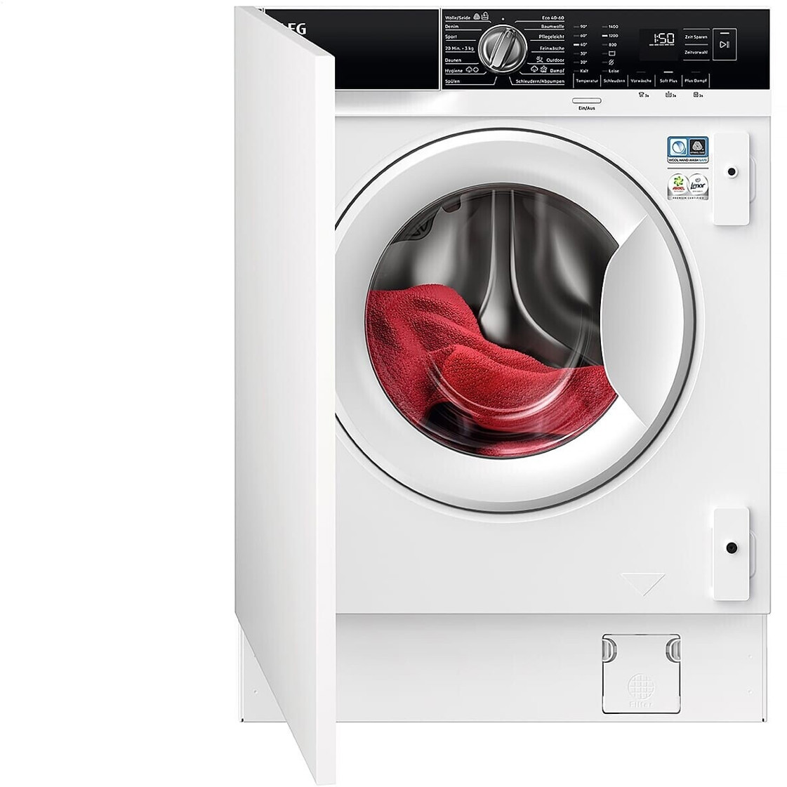 AEG LR7BI6480 - Frontlader Waschmaschine mit 8 kg Fassungsvermögen