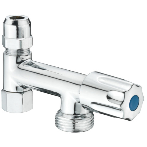 Rückflussverhinderer Eckfix 3/8" Verchromt - Maschinen-Anschlußventil Rückflussverhinderer Eckfix 3/8" Verchromt - Maschinen-Anschlußventil