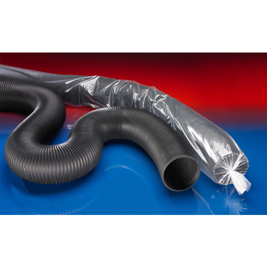 Hochflexibler TPE-Lüftungsschlauch | Ø 100 mm | Länge 10 m | Temperaturbeständig bis +150°C | Leicht und Flexibel