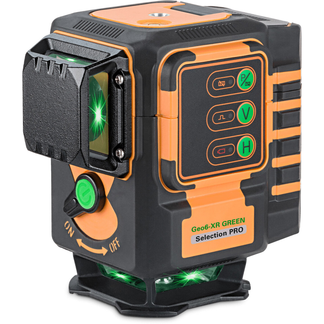 Geo Fennel Geo6-XR GREEN SP Baulaser – Hochpräzise Messungen für Profis Geo Fennel Geo6-XR GREEN SP Baulaser – Hochpräzise Messungen für Profis