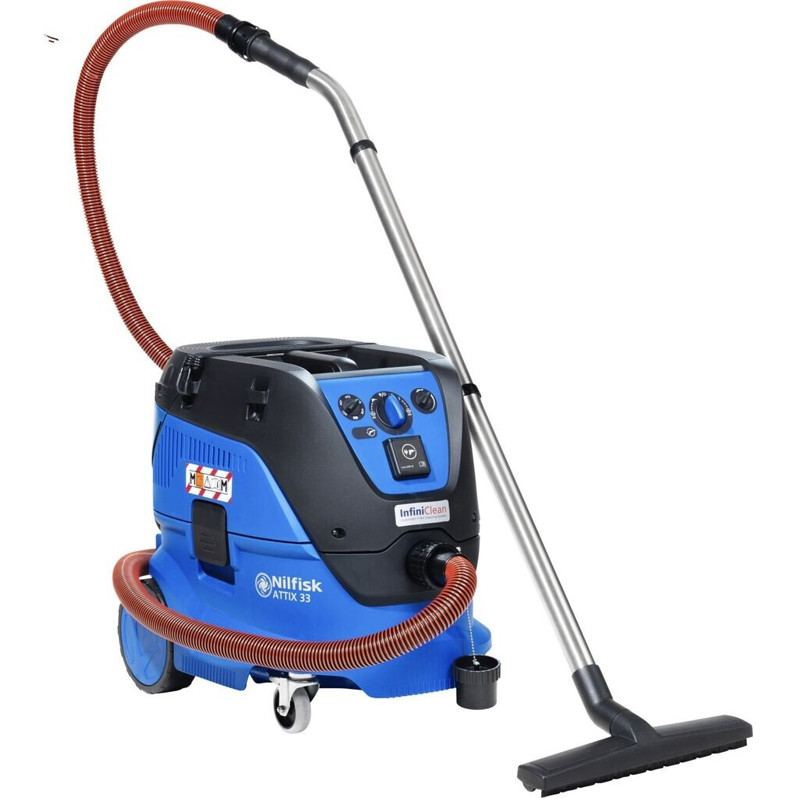 Nilfisk Attix 33-2M IC Industriestaubsauger - Leistungsstarker Nass- und Trockensauger