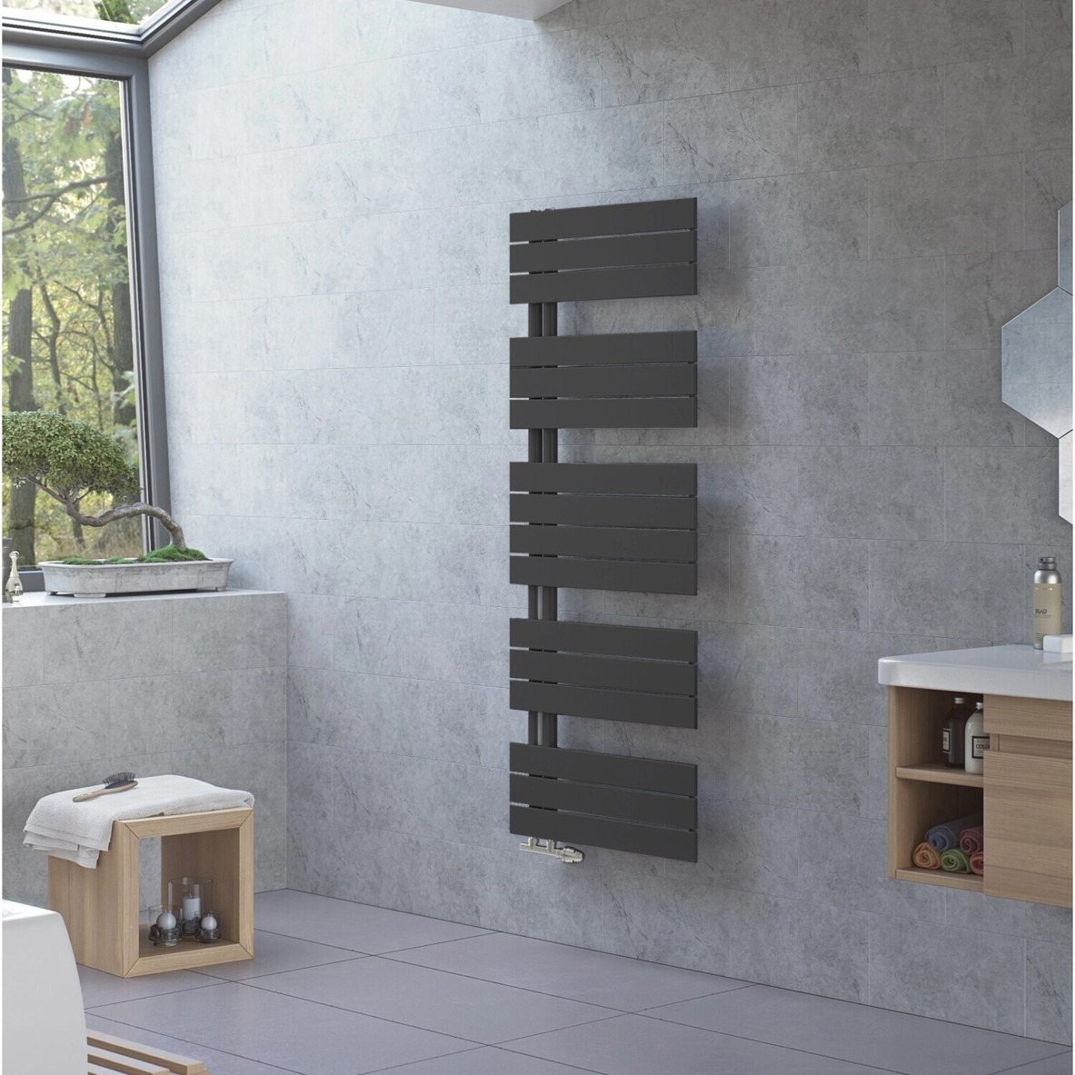 Ximax P2-Open Heizkörper 1495 x 600 mm - Anthrazit Ximax P2-Open Heizkörper 1495 x 600 mm - Anthrazit