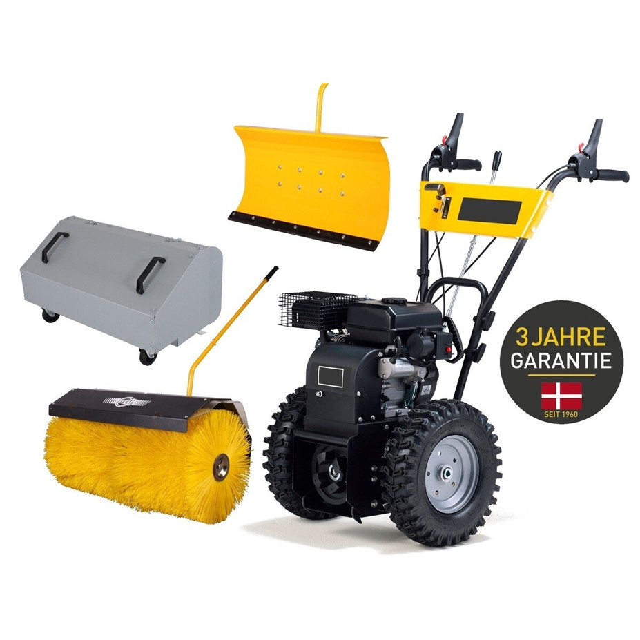 Texas Combi 800B Kehrmaschinen Set 4-in-1 – Vielseitige Reinigungslösung