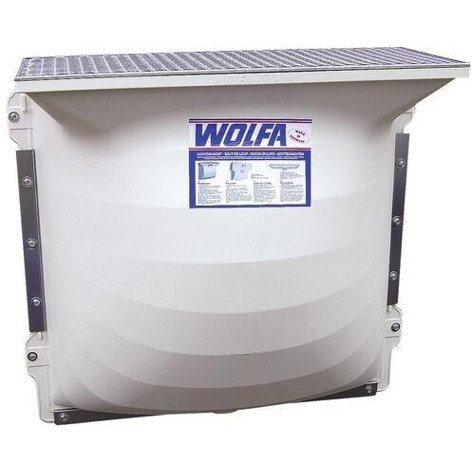 Wolfa Lichtschacht – Druckwasserdicht, 151 x 121 x 60 cm, ohne Gitterrost
