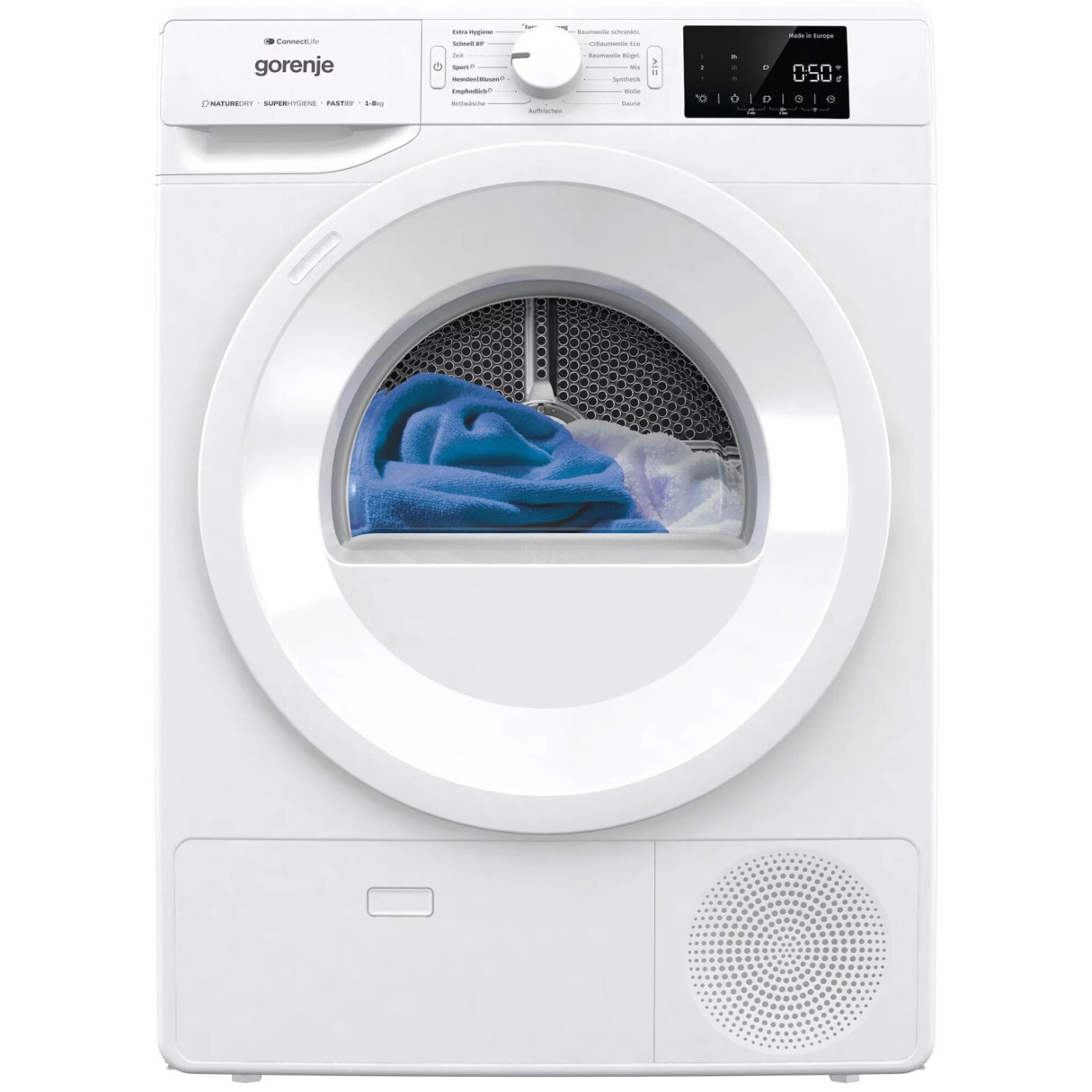 Gorenje DPNE83/GN Wäschetrockner Energiesparend - Effiziente Trocknung mit moderner Technologie