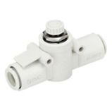 Durchflussregler mit Drehzahlregelung - 4mm Rohr-Ø, 1.0 MPa (Outlet), 1.5 MPa (Proof) Durchflussregler mit Drehzahlregelung - 4mm Rohr-Ø, 1.0 MPa (Outlet), 1.5 MPa (Proof)