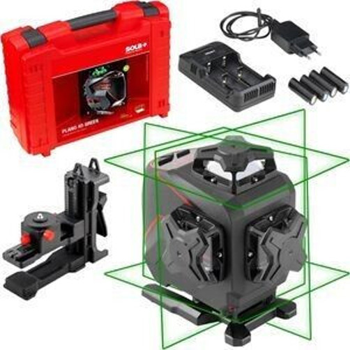 Sola 4D GREEN Punktlaser PLANO - Präzisions Baulaser Sola 4D GREEN Punktlaser PLANO - Präzisions Baulaser