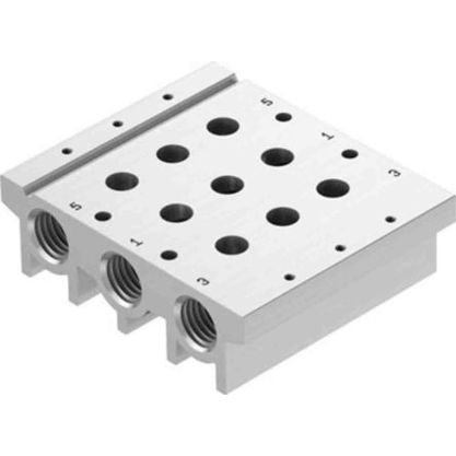 Aluminium Ventilverteiler 16-Stationen G3/8" Anschluss Aluminium Ventilverteiler 16-Stationen G3/8" Anschluss