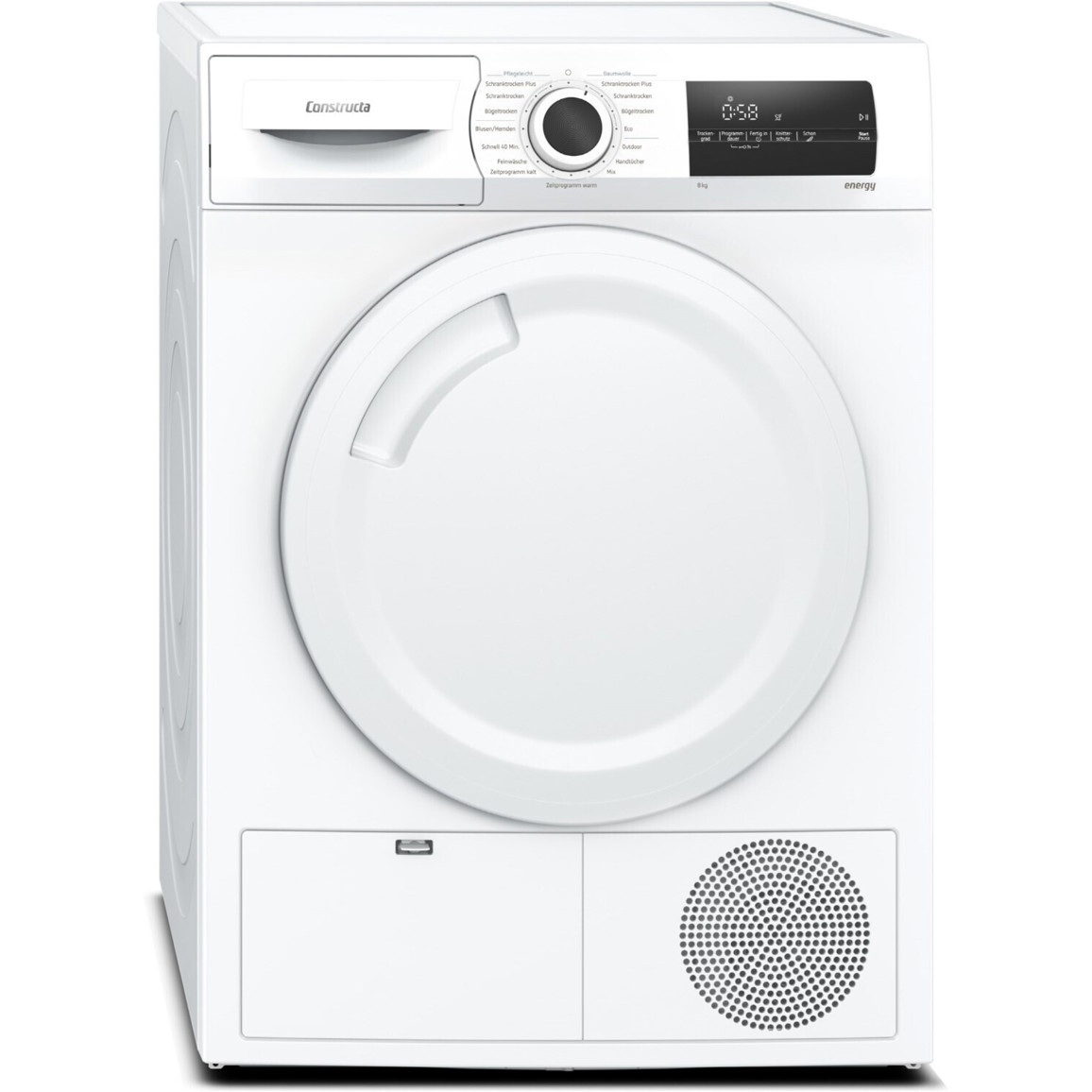 Constructa CWK3R204 Wäschetrockner – Energieeffizient und Platzsparend