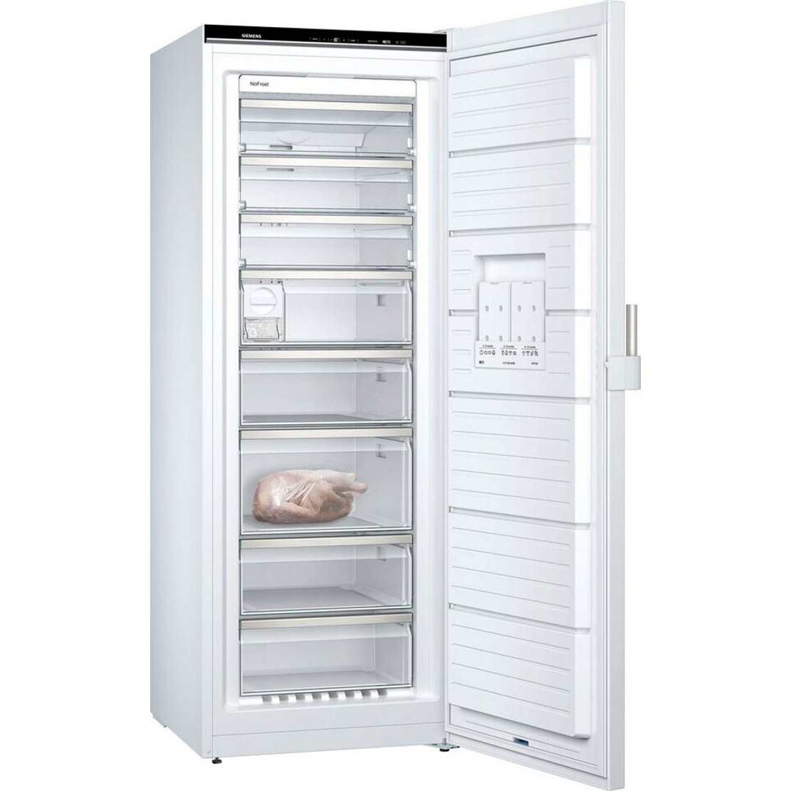 Siemens GS58NAWCV - Eleganter Gefrierschrank mit Energieeffizienz