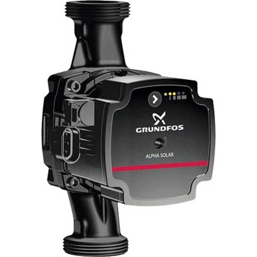 Grundfos Alpha Solar 25-75 Heizpumpe (180 mm) - Effiziente Solartechnologie